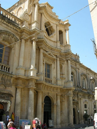 Chiesa San Carlo a Noto Siracusa in Sicilia