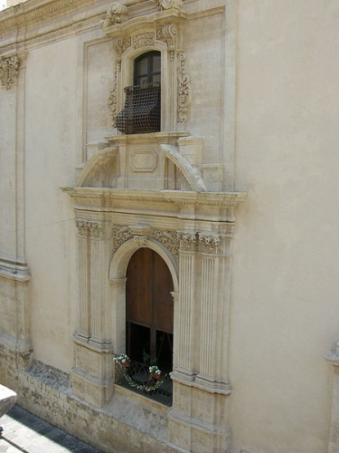 Chiesa Santa Chiara a Noto Siracusa in Sicilia