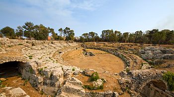 foto Anfiteatro romano a Siracusa