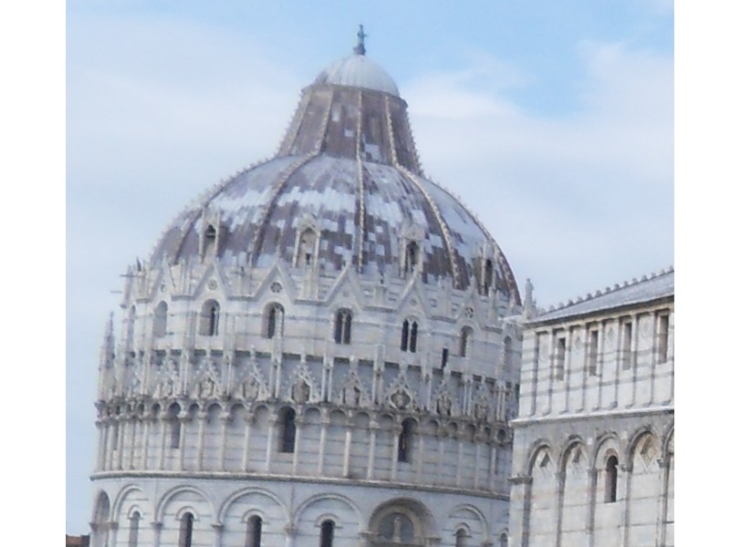 Battistero di Pisa piazza dei miracoli