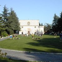 Il parco del Sole all'Aquila o giardino di Santa Maria di Collemaggio