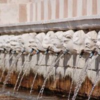 Fountain of 99 Spouts in L'Aquila