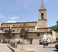 Iglesia de Santa Mara della Valle en Scanna Aquila Abruzzo