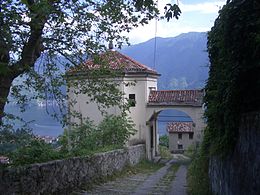 Sacro monte Ossuccio Como Lombardia