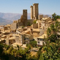 Pacentro de L'Aquila en Abruzzo