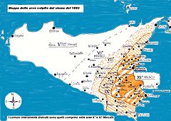 Val di Noto tremblement de terre 1693 Sicile