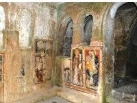 foto Riaperta chiesa rupestre di Santa Barbara Matera