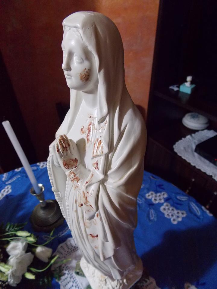 Le lacrime della Madonna in via Montalto a Piazza Armerina